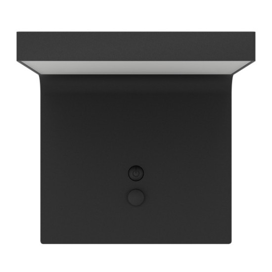 Eglo Spiante fekete LED napelemes kültéri fali lámpa (EG-901082) SOLAR-LED 1 izzós IP44