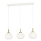 Eglo Summerhill fehér függesztett lámpa (EG-44066) E27 3 izzós IP20