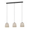 Eglo Tabley fekete függesztett lámpa (EG-43976) E27 3 izzós IP20