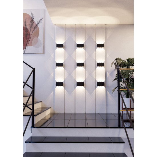 Eglo Talamello fekete LED fali lámpa (EG-901197) LED 1 izzós IP20