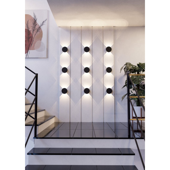 Eglo Talamello fekete LED fali lámpa (EG-901198) LED 1 izzós IP20