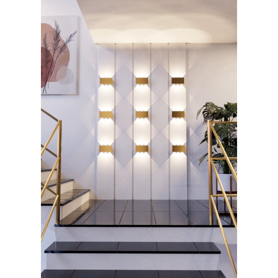 Eglo Talamello arany LED fali lámpa (EG-901199) LED 1 izzós IP20