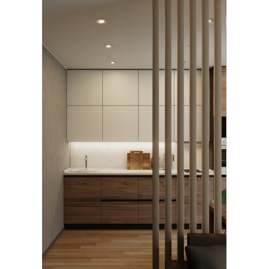 Eglo Tedo matt nikkel mennyezetbe építhető lámpa szett (EG-31689) GU10 3 izzós IP20