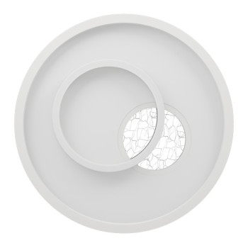 Eglo Tiriolo fehér-ezüst LED fali/mennyezeti lámpa (EG-901246) LED 2 izzós IP20