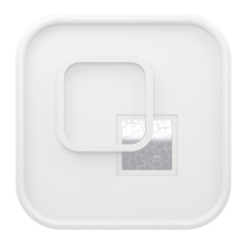 Eglo Tiriolo fehér-ezüst LED fali/mennyezeti lámpa (EG-901247) LED 2 izzós IP20