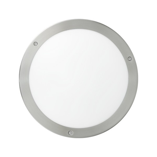 Eglo Vento 1 nemesacél LED kültéri fali/mennyezeti lámpa (EG-94121) LED 1 izzós IP44