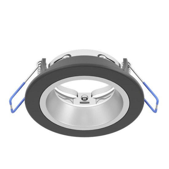 Eglo Yebra fekete fürdőszobai LED mennyezetbe építhető lámpa (EG-902296) LED 1 izzós IP44