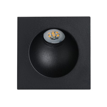 Eglo Zarate fekete LED lépcsővilágító lámpa (EG-900251) LED 1 izzós IP20