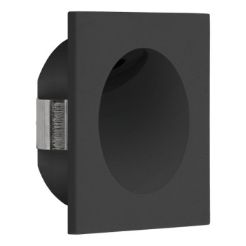 Eglo Zarate fekete LED lépcsővilágító lámpa (EG-900251) LED 1 izzós IP20
