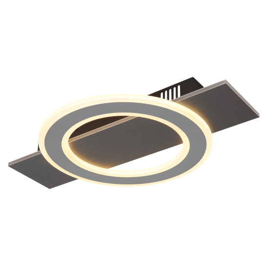 Globo Jayden antracit-szürke LED mennyezeti lámpa (GLO-48034-18) LED 1 izzós IP20