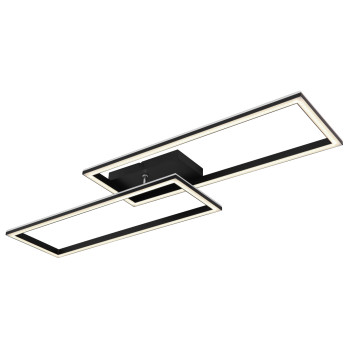 Globo Jepp fekete-opál színváltós LED mennyezeti lámpa (GLO-67278-40) LED 1 izzós IP20