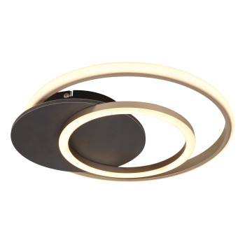 Globo Julio szürke-pezsgő LED mennyezeti lámpa (GLO-67331G-24) LED 1 izzós IP20