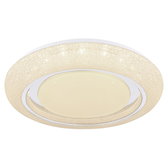 Globo Rada fehér távirányítós okos LED mennyezeti lámpa (GLO-483111-28SH) LED 1 izzós IP20