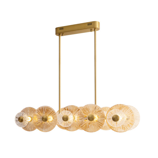 Maxlight Allure matt arany LED függesztett lámpa (MAX-P0643) LED 1 izzós IP20