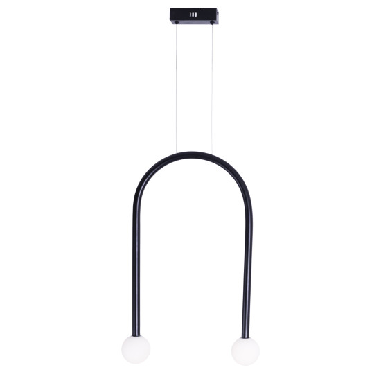 Maxlight Enigma fekete LED függesztett lámpa (MAX-P0513) LED 2 izzós IP20