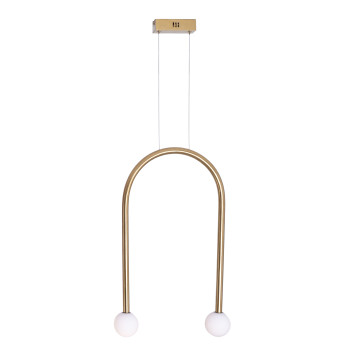 Maxlight Enigma arany LED függesztett lámpa (MAX-P0514) LED 2 izzós IP20