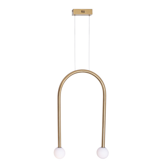 Maxlight Enigma arany LED függesztett lámpa (MAX-P0514) LED 2 izzós IP20