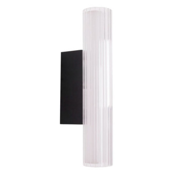 Maxlight Fayette fekete fürdőszobai LED falikar (MAX-W0363) LED 1 izzós IP44