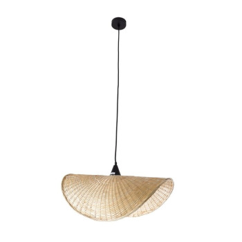 Maxlight Koshi fekete-natúr függesztett lámpa (MAX-P0498) E27 1 izzós IP20