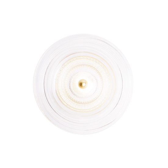 Maxlight Lipari arany-átlátszó LED fali lámpa (MAX-W0358) LED 1 izzós IP20