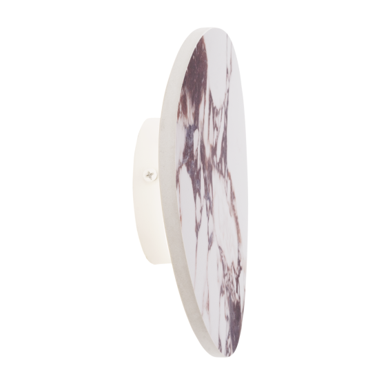 Maxlight Marbles fehér-barna LED fali lámpa (MAX-W0390) LED 1 izzós IP20