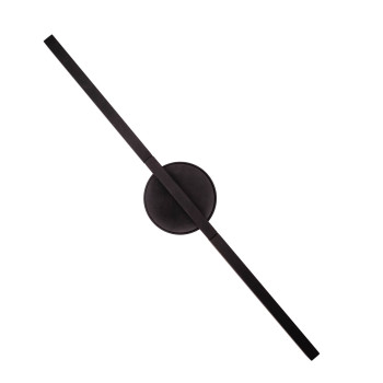 Maxlight Merano fekete LED falikar (MAX-W0348) LED 2 izzós IP20