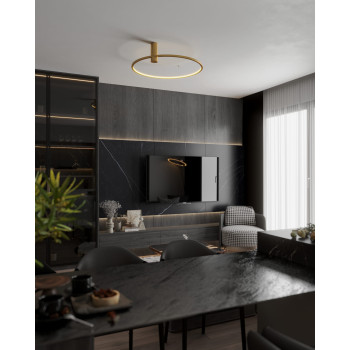 Maxlight Queen arany LED mennyezeti lámpa (MAX-C0239) LED 1 izzós IP20