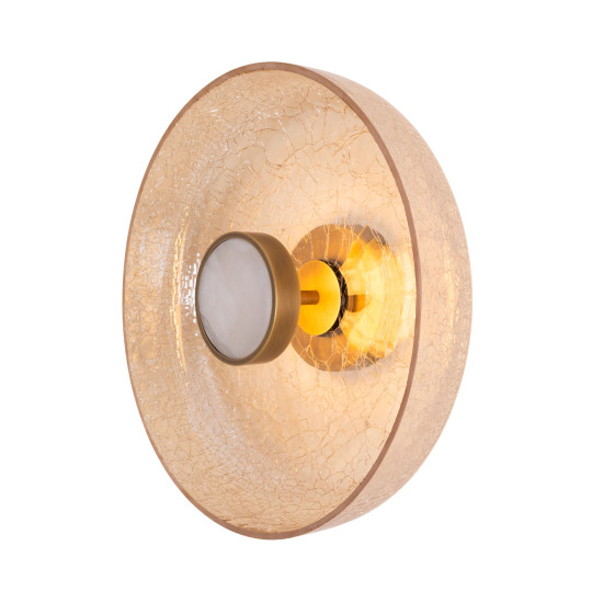 Maxlight Signature borostyán LED fali lámpa (MAX-W0353) LED 1 izzós IP20