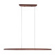 Maxlight Woody sötétbarna LED függesztett lámpa (MAX-P0598) LED 1 izzós IP20