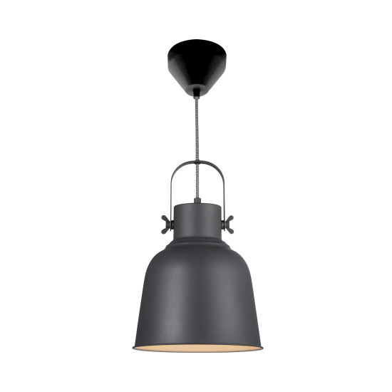 Nordlux Adrian fekete függesztett lámpa (NOR-48793003) E27 1 izzós IP20
