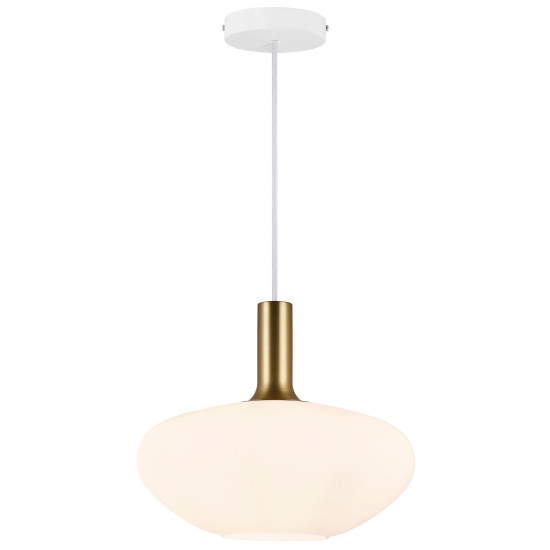 Nordlux Alton fehér függesztett lámpa (NOR-48973001) E27 1 izzós IP20