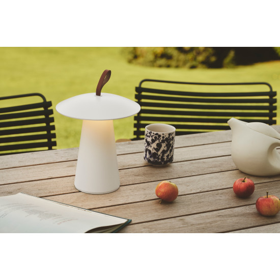 Nordlux Ara To-Go fehér kültéri hordozható LED asztali lámpa (NOR-2318245001) LED 1 izzós IP54