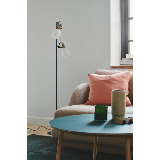 Nordlux Arild  fekete-fehér állólámpa (NOR-2312324003) E14 1 izzós IP20