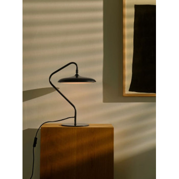 Nordlux Artist  fekete LED asztali lámpa (NOR-2520035003) LED 1 izzós IP20