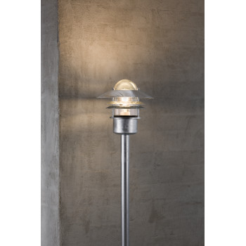 Nordlux Blokhus  ezüst vízvédett kültéri állólámpa (NOR-25078031) E27 1 izzós IP54