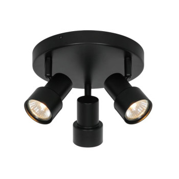 Nordlux Boston 3-rondel  fekete mennyezeti lámpa (NOR-2512370103) GU10 1 izzós IP20