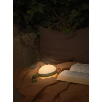 Nordlux Bring To-Go zöld-fehér kültéri hordozható LED asztali lámpa (NOR-2218013023) LED 1 izzós IP54