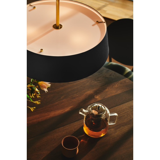 Nordlux Clasi fekete függesztett lámpa (NOR-2312623003) E14 3 izzós IP20