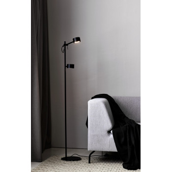 Nordlux Clyde fekete LED állólámpa (NOR-2010844003) LED 1 izzós IP20