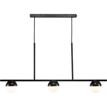 Nordlux Contina 3-Spot  fekete-fehér függesztett lámpa (NOR-2010953003) G9 3 izzós IP20