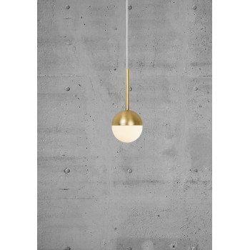 Nordlux Contina  arany-fehér függesztett lámpa (NOR-2113153035) G9 1 izzós IP20