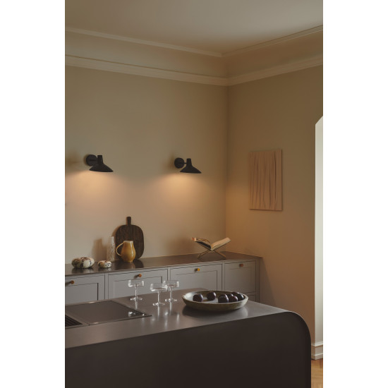 Nordlux Darci  fekete fali lámpa (NOR-2320221003) E14 1 izzós IP20