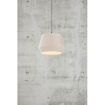 Nordlux Dicte barna-fehér függesztett lámpa (NOR-2112353009) E27 1 izzós IP20