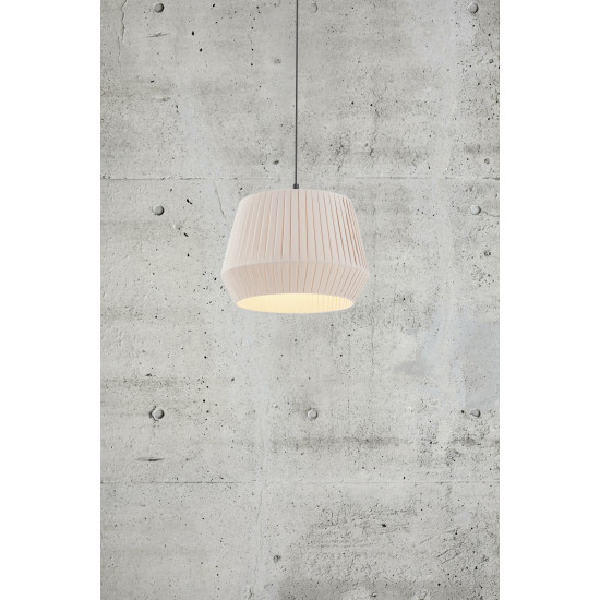 Nordlux Dicte barna-fehér függesztett lámpa (NOR-2112353009) E27 1 izzós IP20