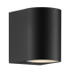 Nordlux Dion Single  fekete vízvédett kültéri fali lámpa (NOR-2518001003) GU10 1 izzós IP44