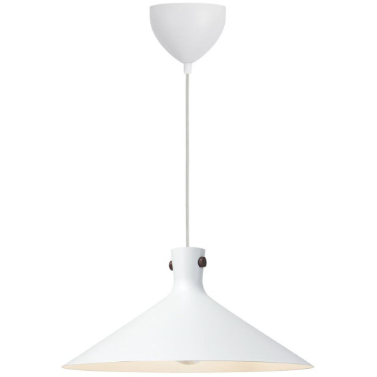 Nordlux Dorina fehér függesztett lámpa (NOR-2512143001) E27 1 izzós IP20