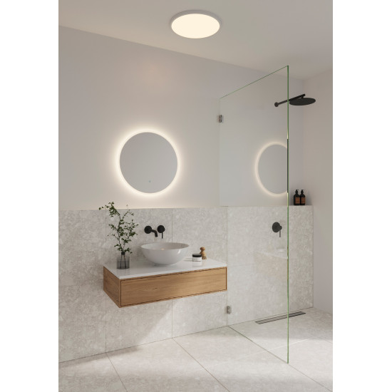 Nordlux Dovina Mirror fehér-átlátszó fürdőszobai tükrös LED fali lámpa (NOR-2310251000) LED 1 izzós IP44