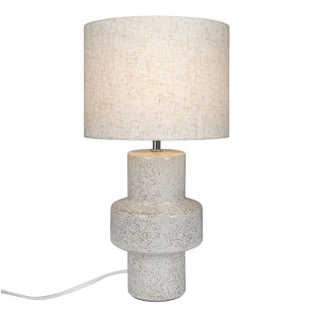 Nordlux Dugan  bézs-szürke asztali lámpa (NOR-2512655009) E14 1 izzós IP20