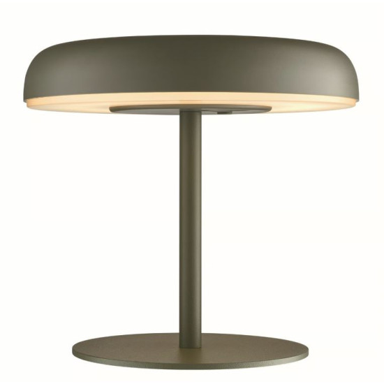 Nordlux Elmer Solar  zöld kültéri hordozható LED asztali lámpa (NOR-2518305023) LED 1 izzós IP44