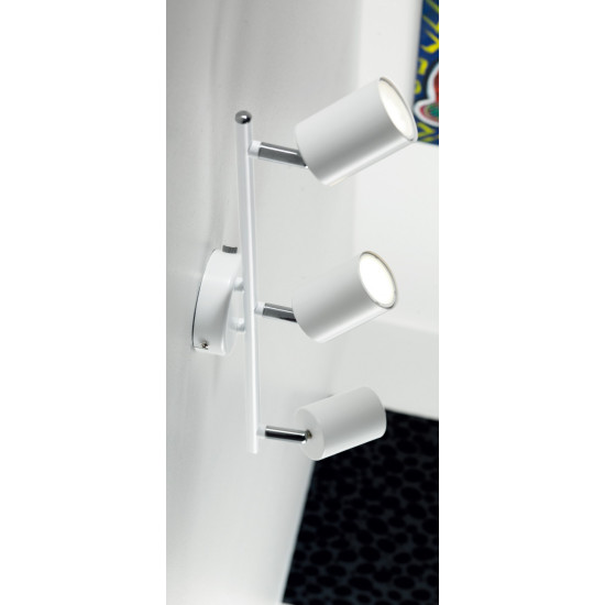 Nordlux Explore fehér mennyezeti spotlámpa (NOR-2113270101) GU10 3 izzós IP20